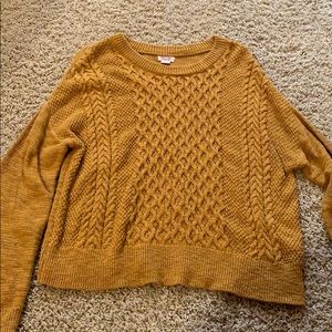 Mustard sweater